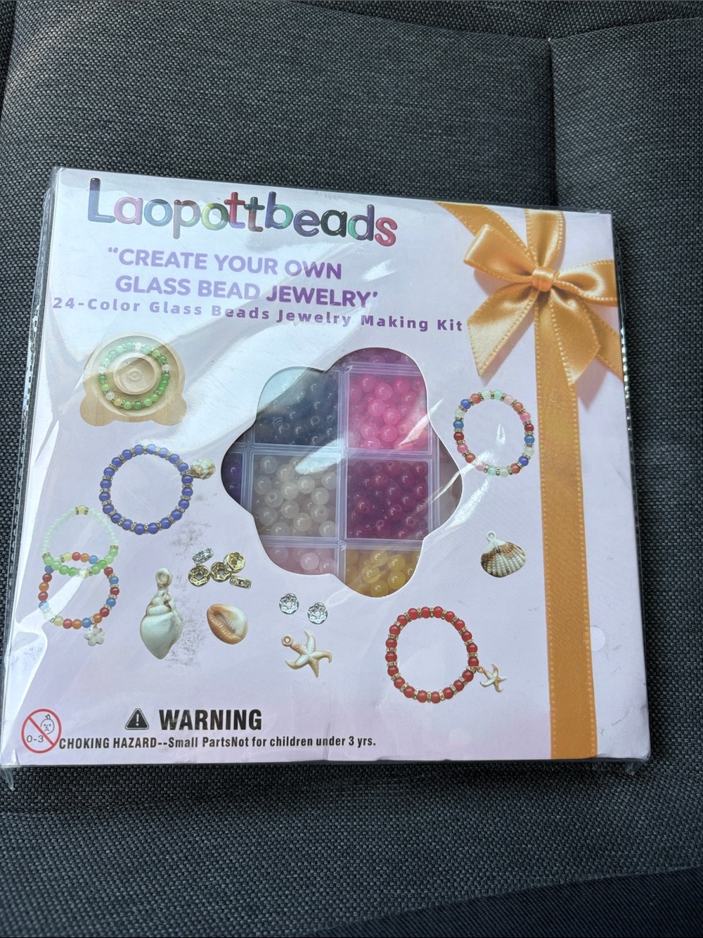 Create your own glass bead jewelry- new